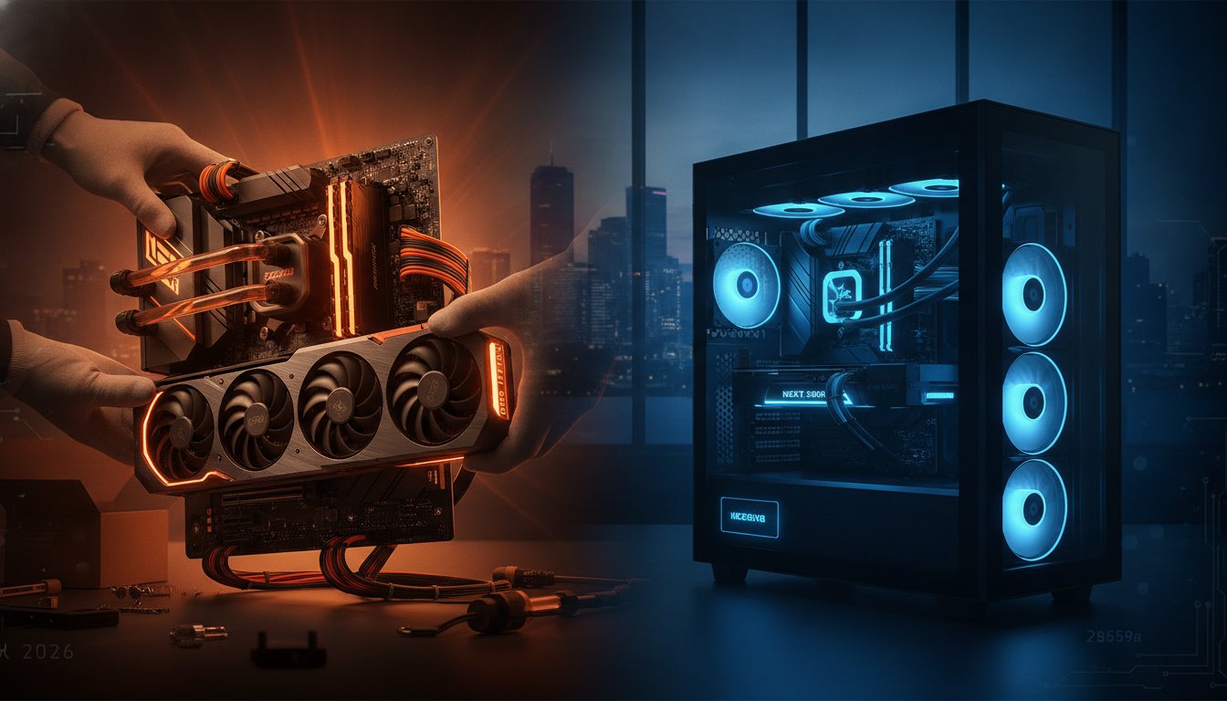 Pre-built vs Custom Gaming PC: The 2026 Brisbane Guide to Choosing Your Next Rig